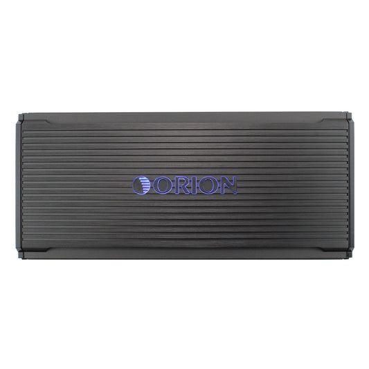Black electronic device with 'Orion' branding on a white background