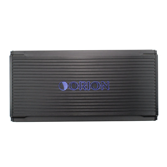 ORION Black amplifier with 'Orion' logo on a white background