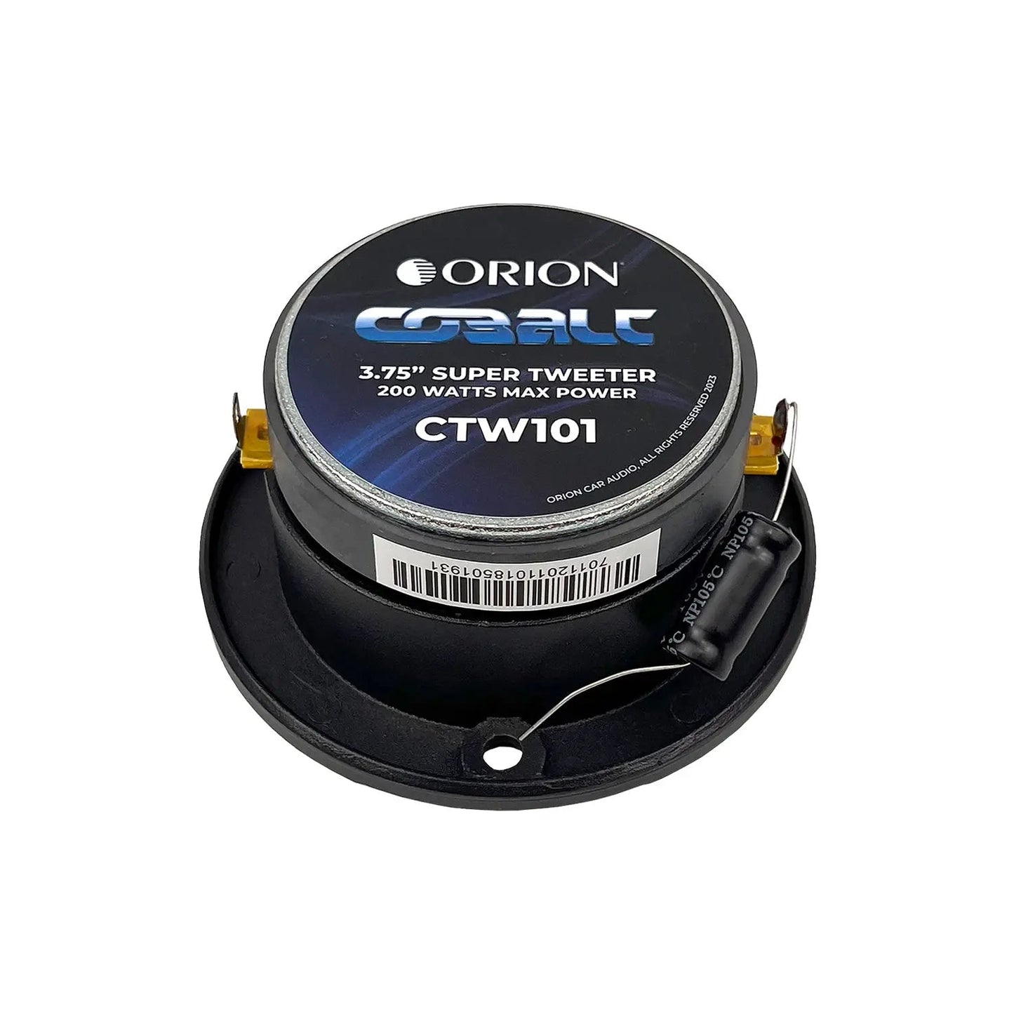 CTW101 - 3.75" Aluminum Bullet Tweeter