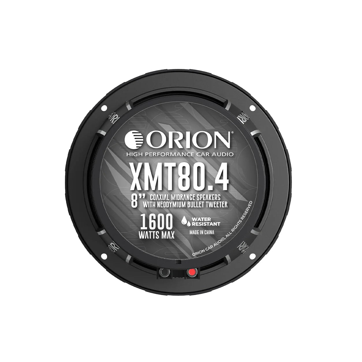 XMT80.4 8” Water-Resistant Coaxial Midrange Speaker 400W RMS 4 Ohm