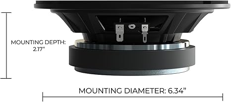 CSH65 - 6.5" Shallow Slim Midrange Speakers