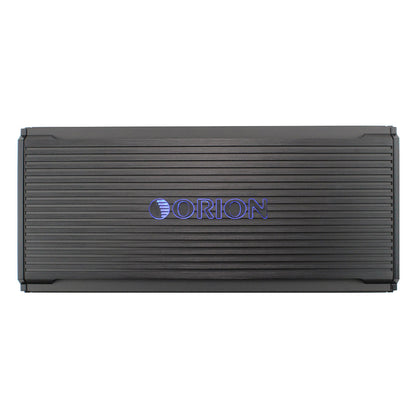 Black electronic device with 'Orion' branding on a white background