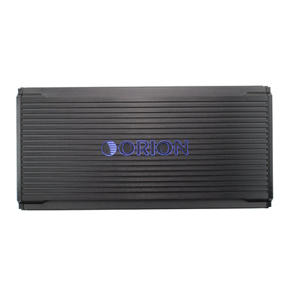 ORION Black amplifier with 'Orion' logo on a white background