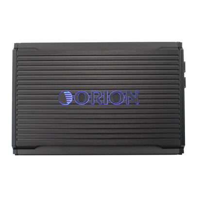 Black electronic device with 'Orion' branding on a white background