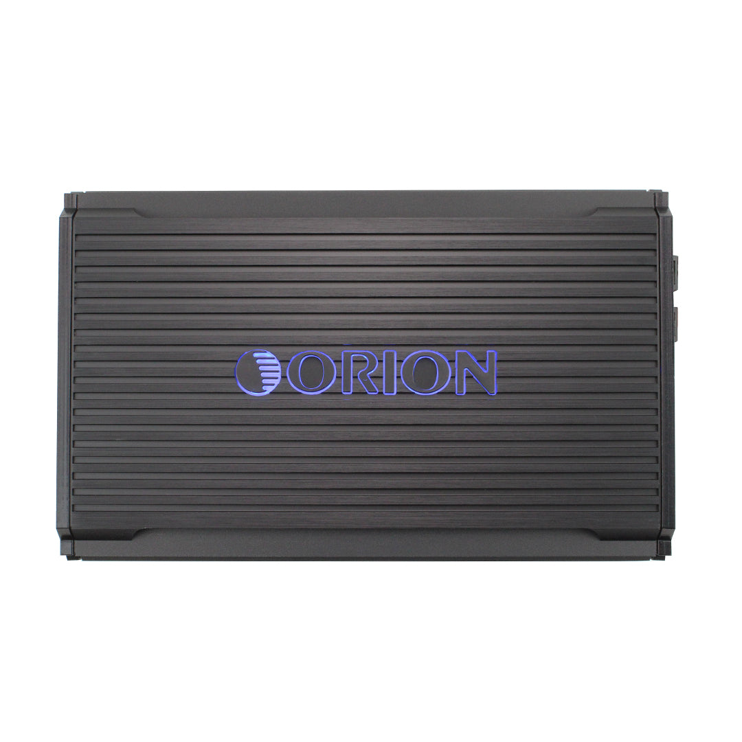 Orion amplifier on a white background