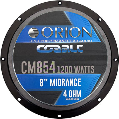 CM854 - 8 Inch 4 Ohm Midrange Speaker 300 Watts RMS