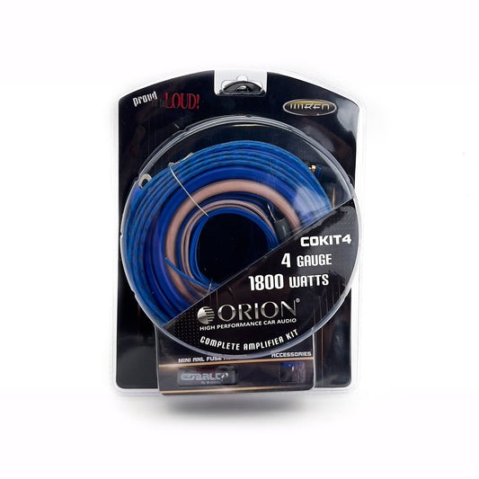 ORION COKIT4 | 4-Gauge Complete Amplifier Kit