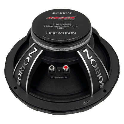 HCCA1058N - 10 inch 8 Ohm Neodymium Midrange Speaker 550 Watts RMS - Orion Car Audio