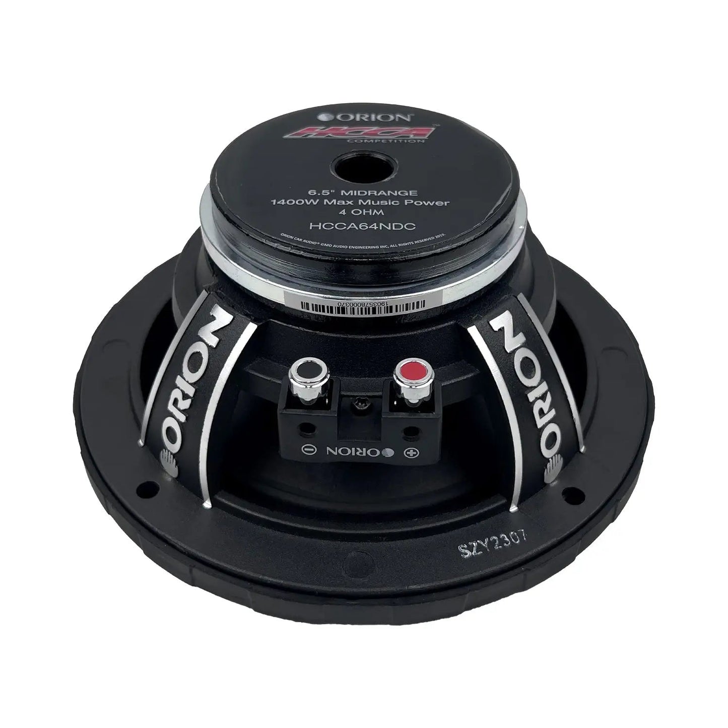HCCA64NDC - 6.5 inch 4 Ohm Dust Cap Midrange Speaker 350 Watts RMS - Orion Car Audio