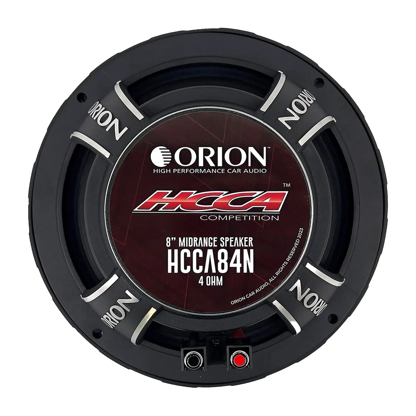 HCCA84N - 8 inch 4 Ohm Neodymium Midrange Speaker 500 Watts RMS - Orion Car Audio