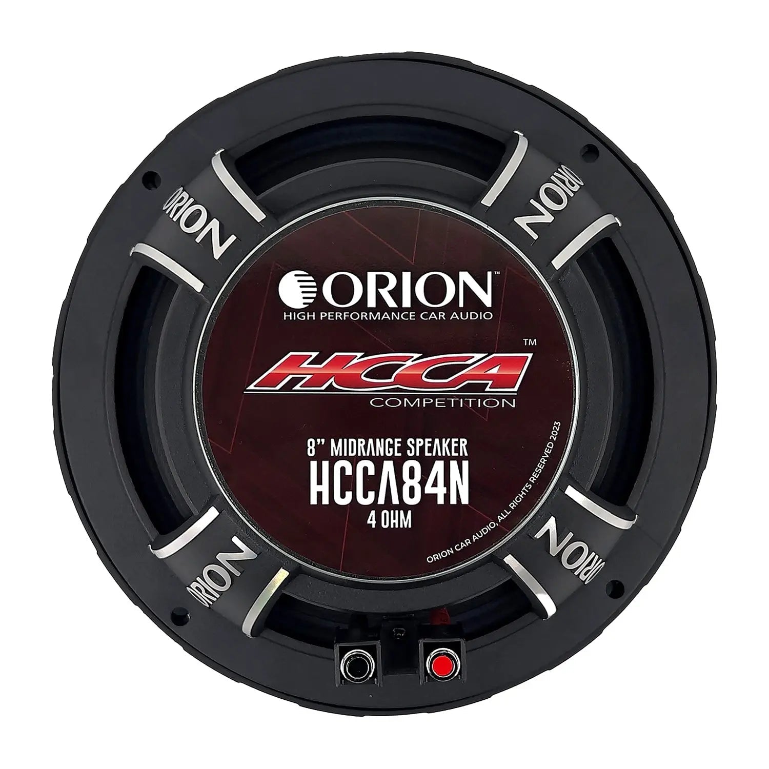 HCCA84N - 8 inch 4 Ohm Neodymium Midrange Speaker 500 Watts RMS - Orion Car Audio