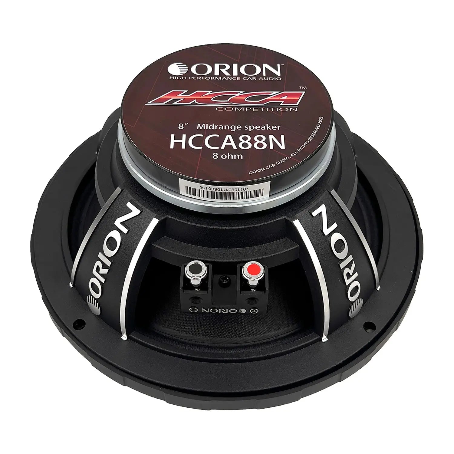 HCCA88N - 8 inch 8 Ohm Neodymium Midrange Speaker 500 Watts RMS - Orion Car Audio