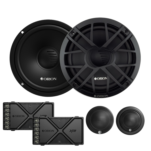 XTR65.SC 6.5" 2-Way 340W Max Component Speaker System