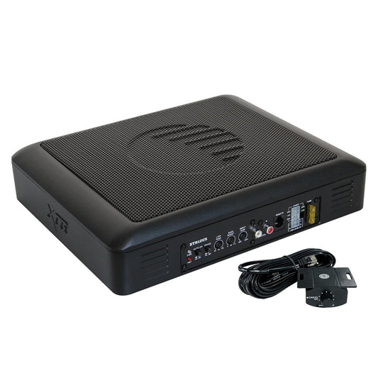XTR10US – 10" Slim Underseat Subwoofer with Built-In Amplifier