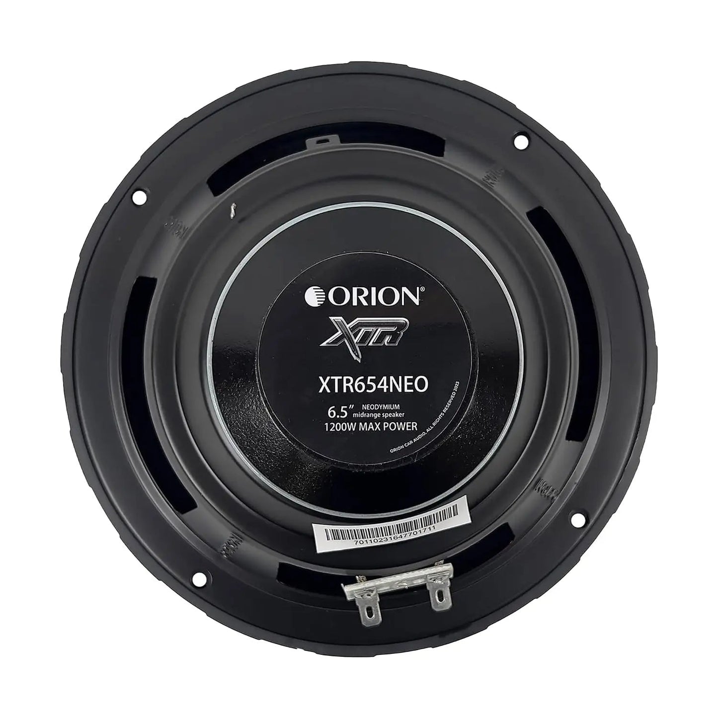 XTR654NEO - 6.5 inch 4 Ohm Shallow Neodymium Midrange Speaker - Orion Car Audio