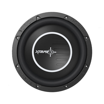 XTRPRO-SW10D2 10” Slim Shallow Car Subwoofer Dual 2 Ohm – 2400W Max