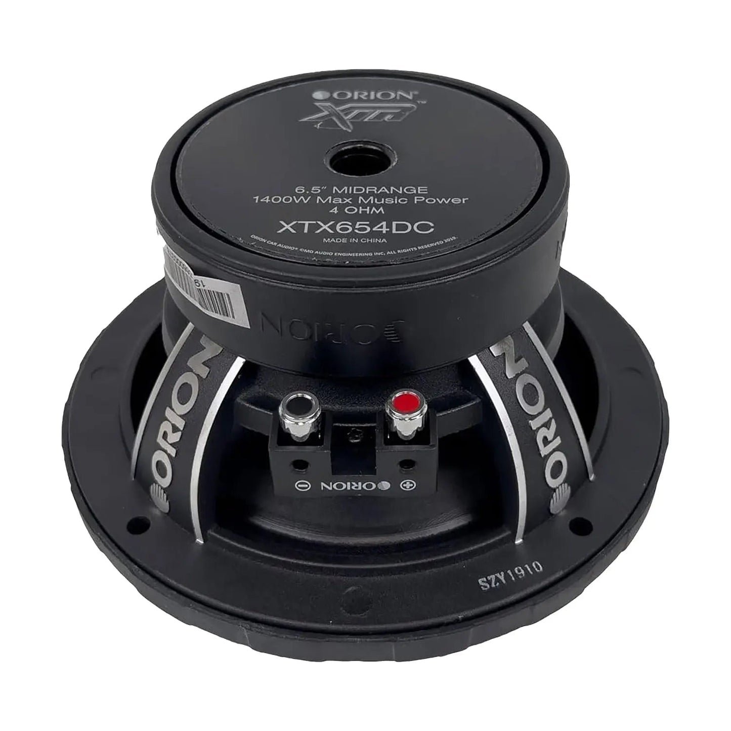 XTX654DC - 6.5 inch 4 Ohm Dust Cap Midrange Speaker - Orion Car Audio