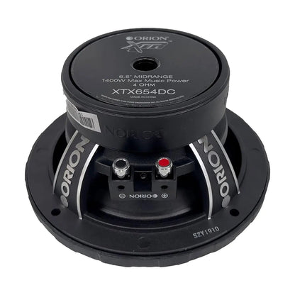 XTX654DC - 6.5 inch 4 Ohm Dust Cap Midrange Speaker - Orion Car Audio