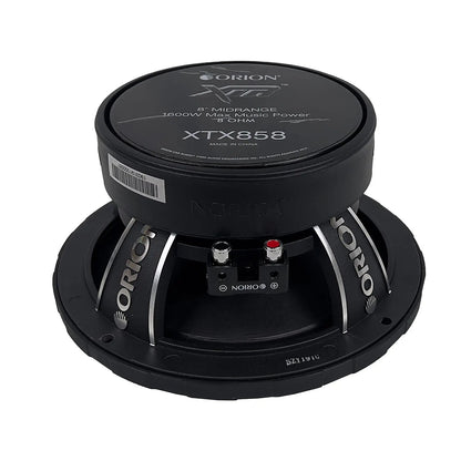 XTX858 - 8 inch 8 Ohm Midrange Speaker - Orion Car Audio