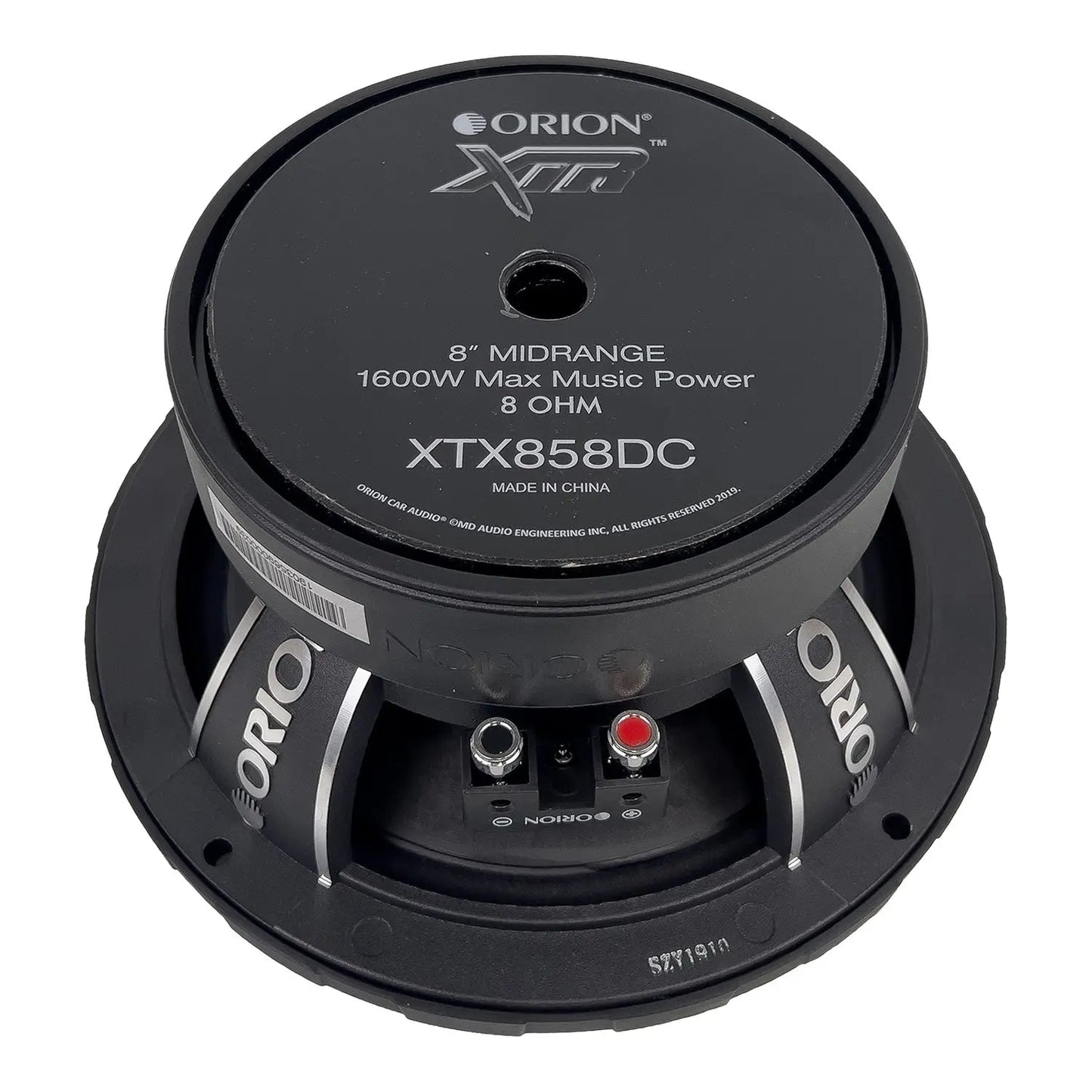 XTX858DC - 8 inch 8 Ohm Dust Cap Midrange Speaker - Orion Car Audio